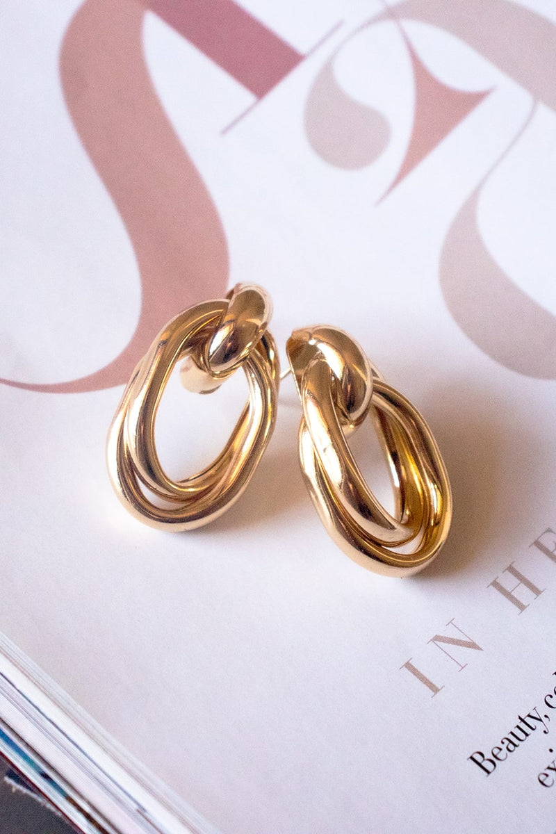 Freya Gold Earrings