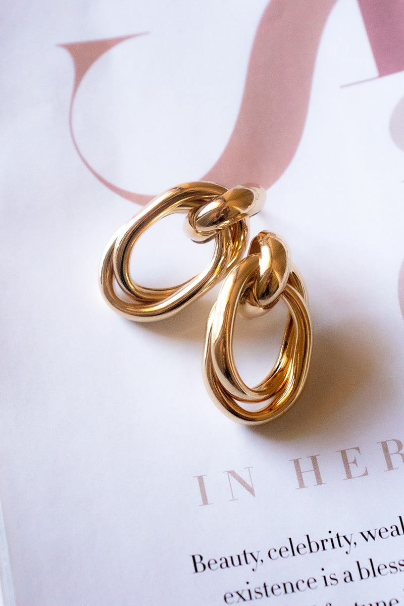Freya Gold Earrings